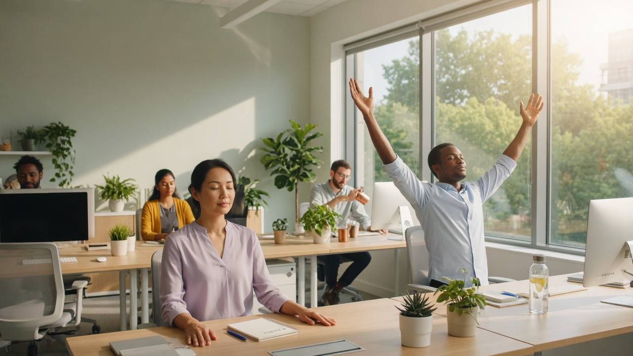 Editorial photograph related to Should You Work On Stress Management At Work?: Should You Work on Stress Management at Work?